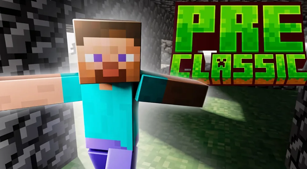 Quay ngược thời gian, khám phá phiên bản Minecraft Classic
