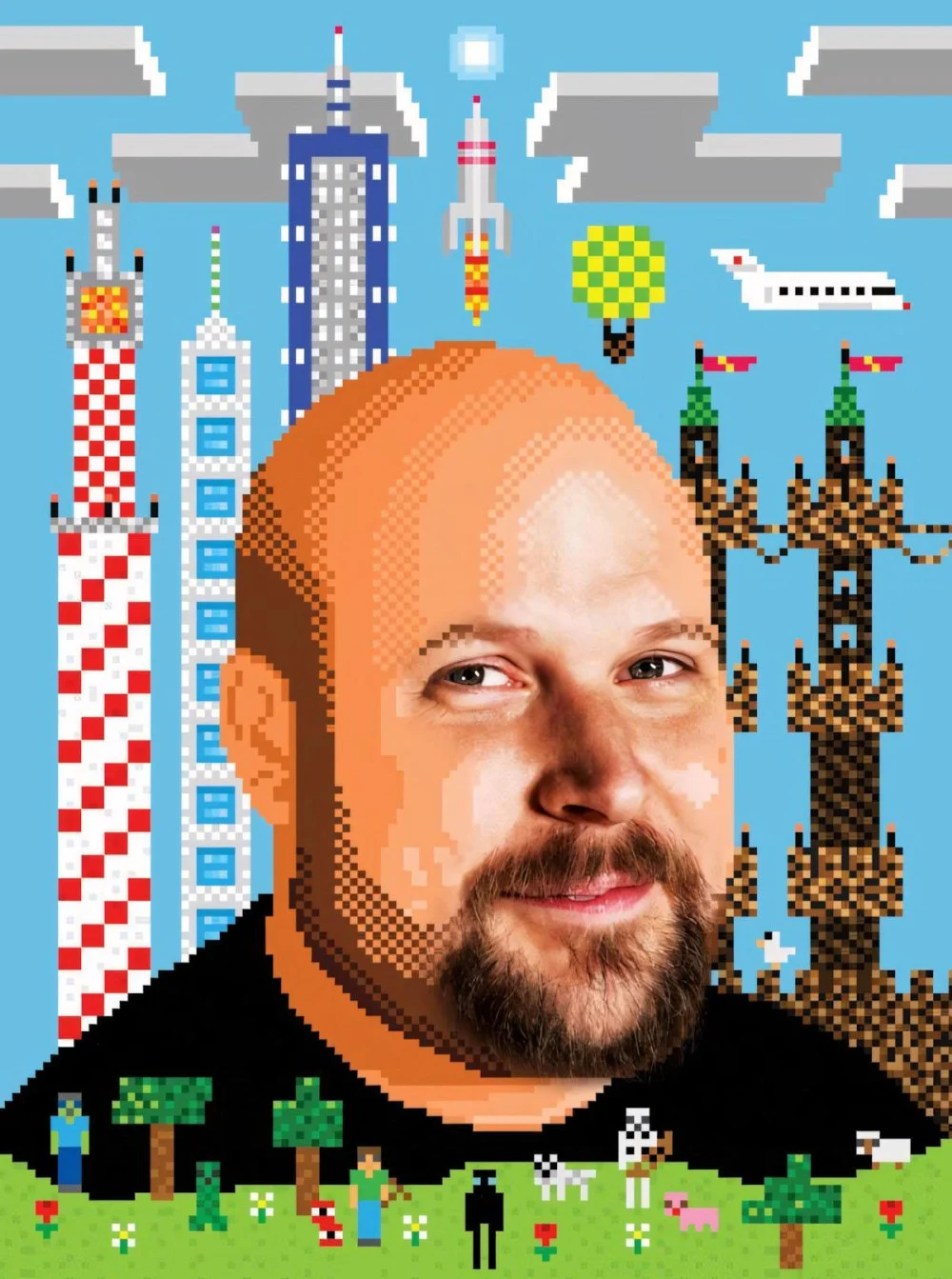 Lập trình viên Markus Persson tự học mã hóa